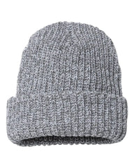 Sportsman SP90S 12’’ Chunky Cuffed Beanie - SP90 - Gray White Speckled - Gray White Speckled / One Size Fits Most
