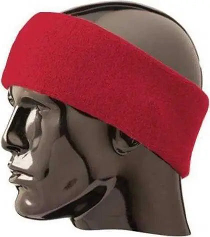 TCK Earwarmers Heavyweight Acrylic - Scarlet - Red / One Size Fits Most