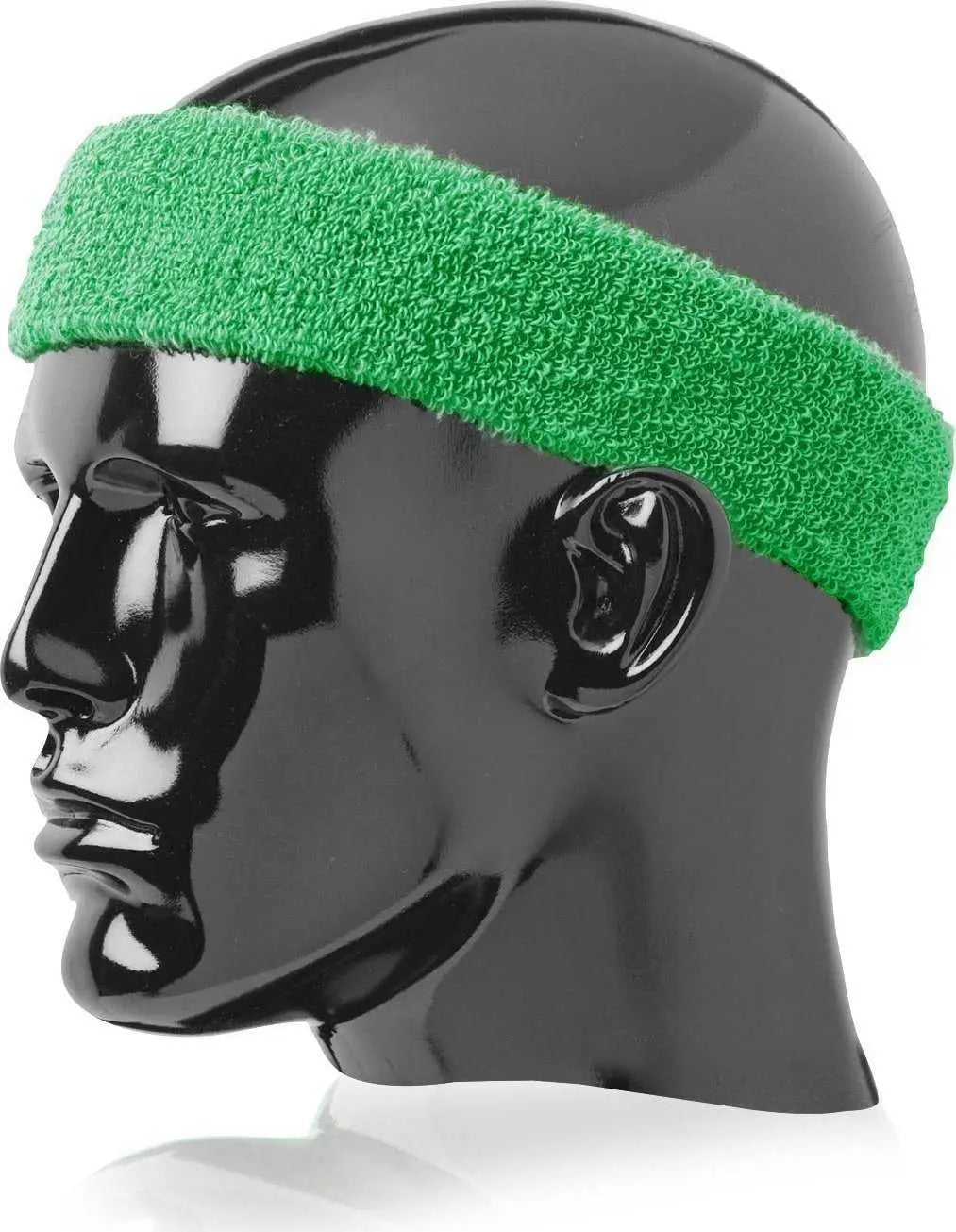 TCK Terry Headband 2’’ Wide Wide - Lime - Green / One Size Fits Most