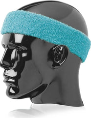 TCK Terry Headband 2’’ Wide Wide - Marlin Teal - Teal / One Size Fits Most