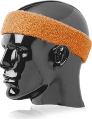 TCK Terry Headband 2’’ Wide Wide - Texas Orange - Texas Orange / One Size Fits Most