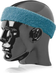 TCK Terry Headband 2’’ Wide Wide - Turquoise - Turquoise / One Size Fits Most