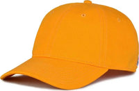 The Game GB210 Classic Relaxed Garment Washed Twill Cap - Athletic Gold - Gold / 6 7/8’’ - 7 5/8’’