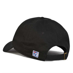 The Game GB210 Classic Relaxed Garment Washed Twill Cap - Black - Black / 6 7/8’’ - 7 5/8’’