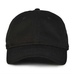 The Game GB210 Classic Relaxed Garment Washed Twill Cap - Black - Black / 6 7/8’’ - 7 5/8’’