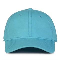 The Game GB210 Classic Relaxed Garment Washed Twill Cap - Blue Taffy - Teal / 6 7/8’’ - 7 5/8’’