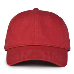 The Game GB210 Classic Relaxed Garment Washed Twill Cap - Cardinal - Cardinal / 6 7/8’’ - 7 5/8’’