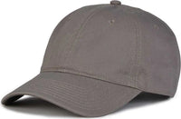 The Game GB210 Classic Relaxed Garment Washed Twill Cap - Charcoal - Dark Gray / 6 7/8’’ - 7 5/8’’