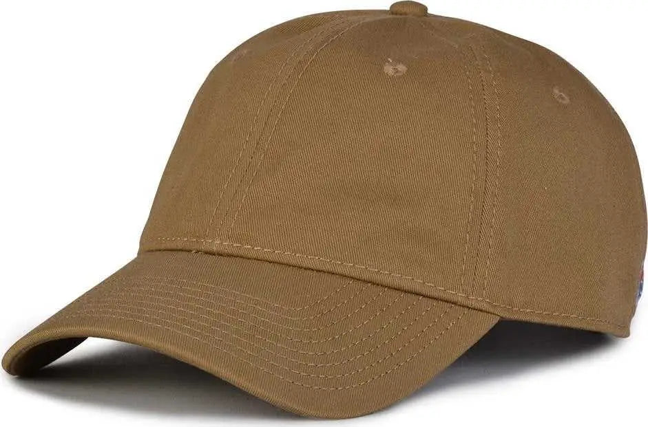 The Game GB210 Classic Relaxed Garment Washed Twill Cap - Coyote Brown - Brown / 6 7/8’’ - 7 5/8’’