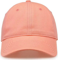 The Game GB210 Classic Relaxed Garment Washed Twill Cap - Creamsicle - Pink / 7 7/8’’ - 7 5/8’’