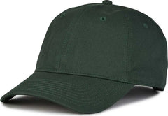 The Game GB210 Classic Relaxed Garment Washed Twill Cap - Dark Green - Forest / 6 7/8’’ - 7 5/8’’