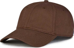 The Game GB210 Classic Relaxed Garment Washed Twill Cap - Espresso Brown - Brown / 6 7/8’’ - 7 5/8’’