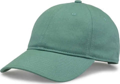 The Game GB210 Classic Relaxed Garment Washed Twill Cap - Greenstone - Green / 6 7/8’’ - 7 5/8’’