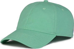 The Game GB210 Classic Relaxed Garment Washed Twill Cap - Gumdrop - Teal / 6 7/8’’ - 7 5/8’’