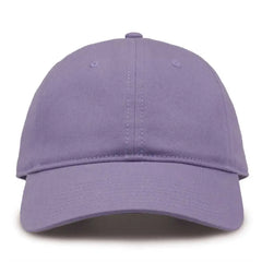 The Game GB210 Classic Relaxed Garment Washed Twill Cap - Heather Purple Dusk - Purple / 6 7/8’’ - 7 5/8’’