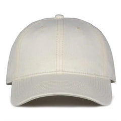 The Game GB210 Classic Relaxed Garment Washed Twill Cap - Ivory - Ivory / 6 7/8’’ - 7 5/8’’