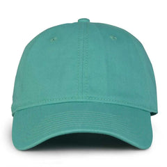 The Game GB210 Classic Relaxed Garment Washed Twill Cap - Jade - Teal / 6 7/8’’ - 7 5/8’’