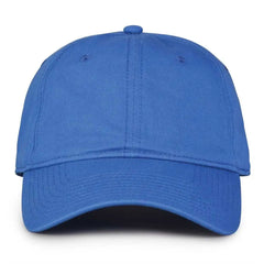 The Game GB210 Classic Relaxed Garment Washed Twill Cap - LA Blue - Blue / 6 7/8’’ - 7 5/8’’