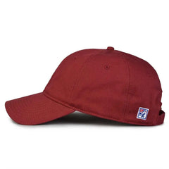 The Game GB210 Classic Relaxed Garment Washed Twill Cap - Maroon - Maroon / 6 7/8’’ - 7 5/8’’