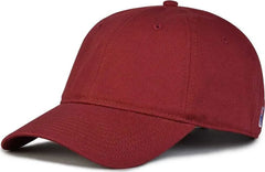 The Game GB210 Classic Relaxed Garment Washed Twill Cap - Maroon - Maroon / 6 7/8’’ - 7 5/8’’