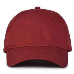 The Game GB210 Classic Relaxed Garment Washed Twill Cap - Maroon - Maroon / 6 7/8’’ - 7 5/8’’