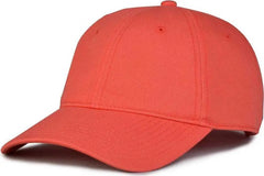 The Game GB210 Classic Relaxed Garment Washed Twill Cap - Nantucket Red - Red / 6 7/8’’ - 7 5/8’’
