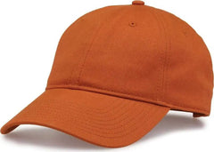 The Game GB210 Classic Relaxed Garment Washed Twill Cap - Orange Tea - Burnt Orange / 6 7/8’’ - 7 5/8’’