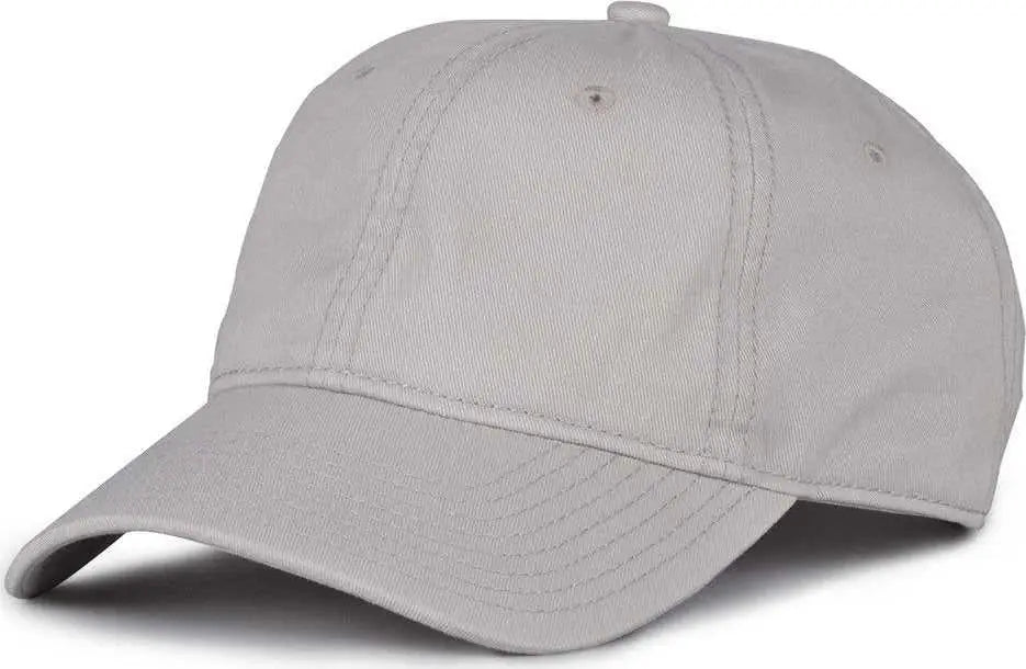 The Game GB210 Classic Relaxed Garment Washed Twill Cap - Pelican - Gray / 6 7/8’’ - 7 5/8’’