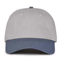 The Game GB210 Classic Relaxed Garment Washed Twill Cap - Pelican Marine - Gray Navy / 6 7/8’’ - 7 5/8’’
