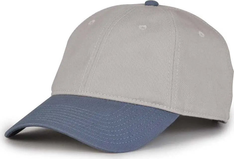 The Game GB210 Classic Relaxed Garment Washed Twill Cap - Pelican Marine - Gray Navy / 6 7/8’’ - 7 5/8’’