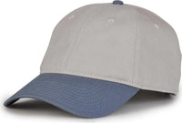 The Game GB210 Classic Relaxed Garment Washed Twill Cap - Pelican Marine - Gray Navy / 6 7/8’’ - 7 5/8’’