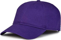 The Game GB210 Classic Relaxed Garment Washed Twill Cap - Purple - Purple / 6 7/8’’ - 7 5/8’’