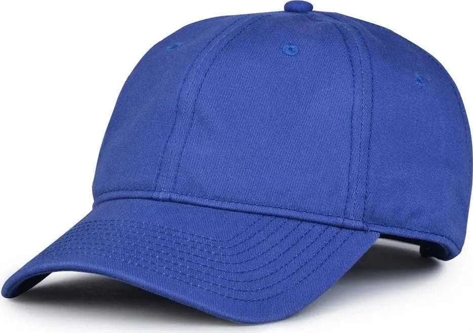 The Game GB210 Classic Relaxed Garment Washed Twill Cap - Royal - Royal / 6 7/8’’ - 7 5/8’’