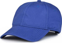 The Game GB210 Classic Relaxed Garment Washed Twill Cap - Royal - Royal / 6 7/8’’ - 7 5/8’’