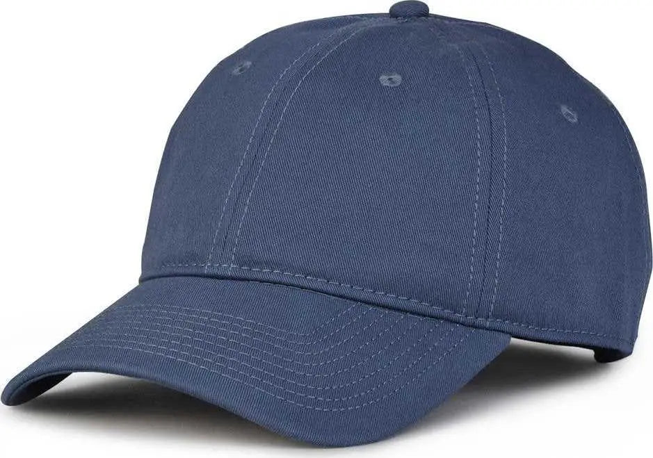 The Game GB210 Classic Relaxed Garment Washed Twill Cap - Vintage Blue - Blue / 6 7/8’’ - 7 5/8’’