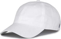 The Game GB210 Classic Relaxed Garment Washed Twill Cap - White - White / 6 7/8’’ - 7 5/8’’