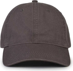 The Game GB310 Dad Cap - Charcoal - Dark Gray / OSFM