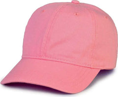The Game GB310Y Youth Cap Twill Cap - Pink - Pink / Youth One Size Fits Most