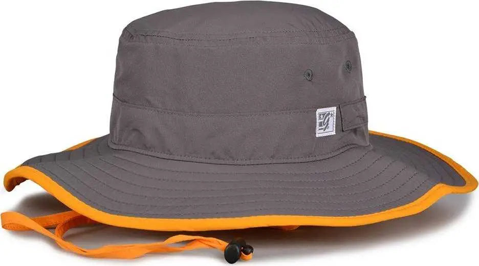 The Game GB400 Ultralight Boonie - Dark Gray Athetic Gold - Dark Gray Gold / 6 5/8’’ - 7 5/8’’