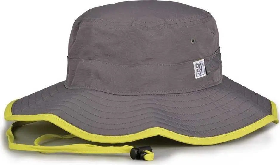 The Game GB400 Ultralight Boonie - Dark Gray Lime - Dark Gray Lime / 6 5/8’’ - 7 5/8’’