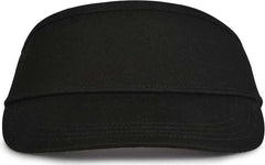 The Game GB411 High Crown Visor - Black - Black / OSFM