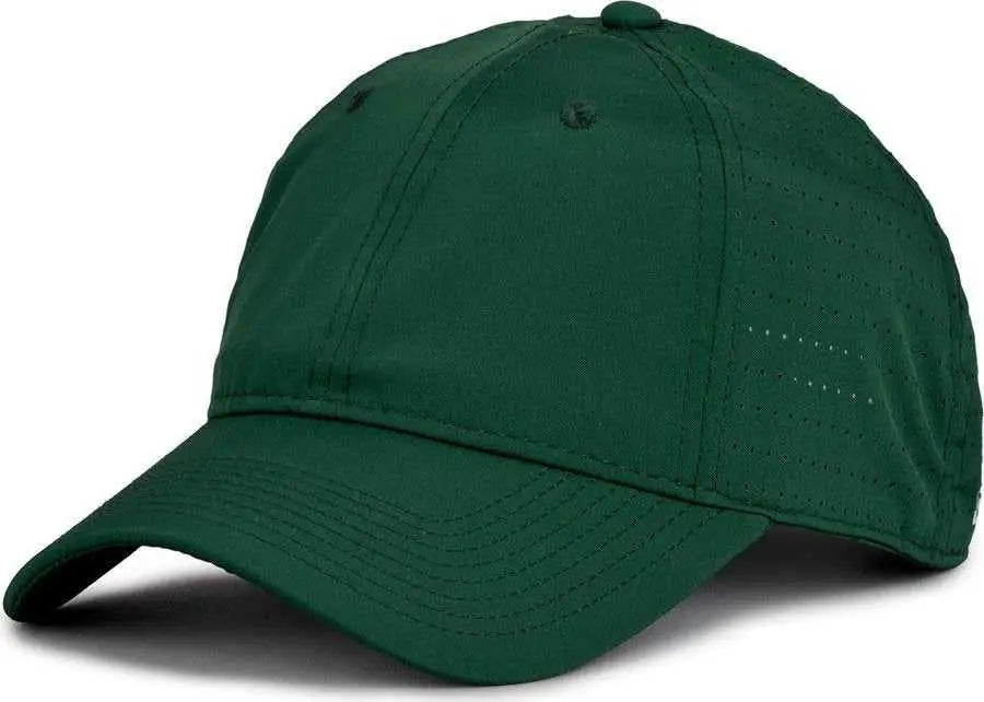 The Game GB424 Perforated GameChanger Cap - Dark Green - Forest / 6 7/8’’ - 7 5/8’’