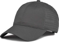 The Game GB424 Perforated GameChanger Cap - Graphite - Dark Gray / 6 7/8’’ - 7 5/8’’