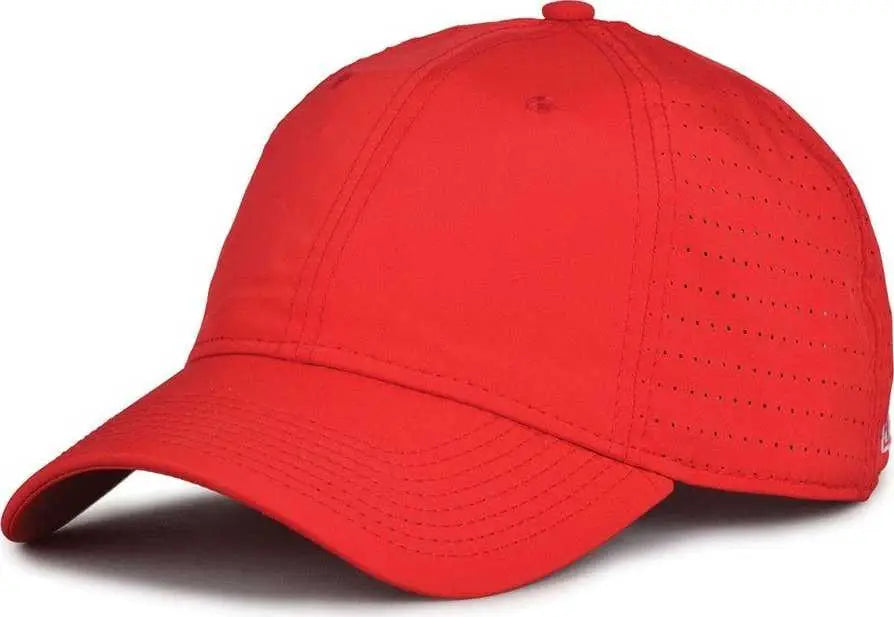 The Game GB424 Perforated GameChanger Cap - Red - Red / 6 7/8’’ - 7 5/8’’