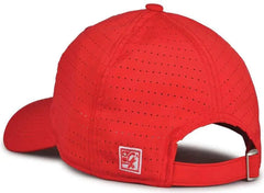 The Game GB424 Perforated GameChanger Cap - Red - Red / 6 7/8’’ - 7 5/8’’