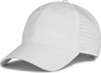 The Game GB424 Perforated GameChanger Cap - White - White / 6 7/8’’ - 7 5/8’’