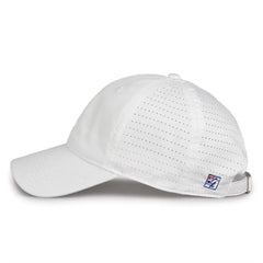 The Game GB424 Perforated GameChanger Cap - White - White / 6 7/8’’ - 7 5/8’’