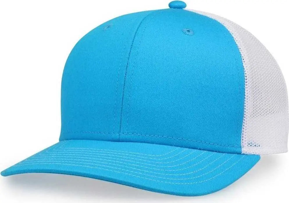 The Game GB452E Everyday Trucker Cap - Aqua White - Aqua White / 6 7/8’’ - 7 5/8’’