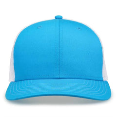 The Game GB452E Everyday Trucker Cap - Aqua White - Aqua White / 6 7/8’’ - 7 5/8’’