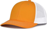 The Game GB452E Everyday Trucker Cap - Athletic Gold White - Gold White / 6 7/8’’ - 7 5/8’’